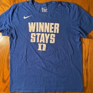 Duke Blue Devils Youth Large “Winner Stays” Shirt